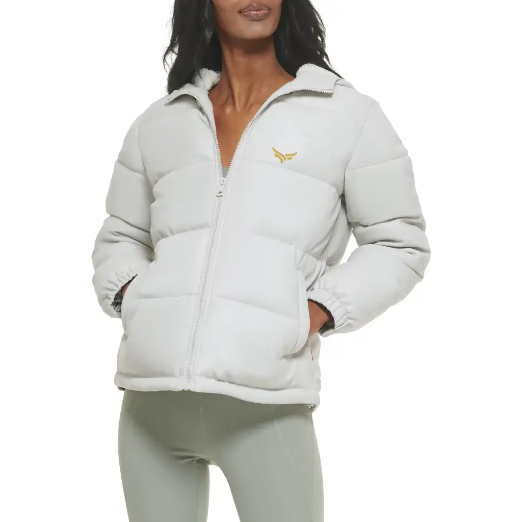 White Leather Puffer Jackets (4)
