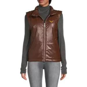 Leather Puffer Vest Varsity Jacket (2)