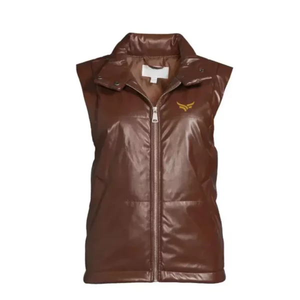 Leather Puffer Vest Varsity Jacket (3)