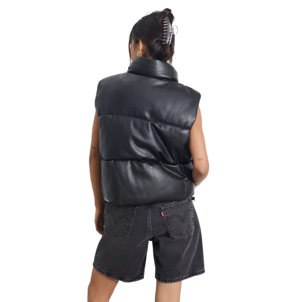 faux leather puffer vest (4)